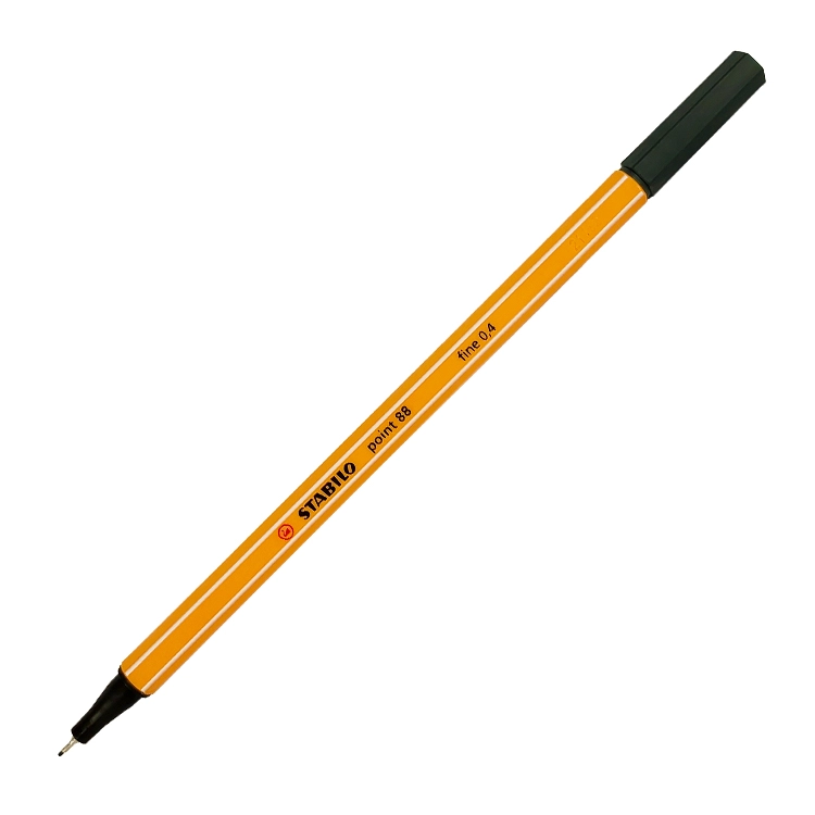 Marcador Microfibra Stabilo Point 88 Verde Oliva 88-36 Art.331
